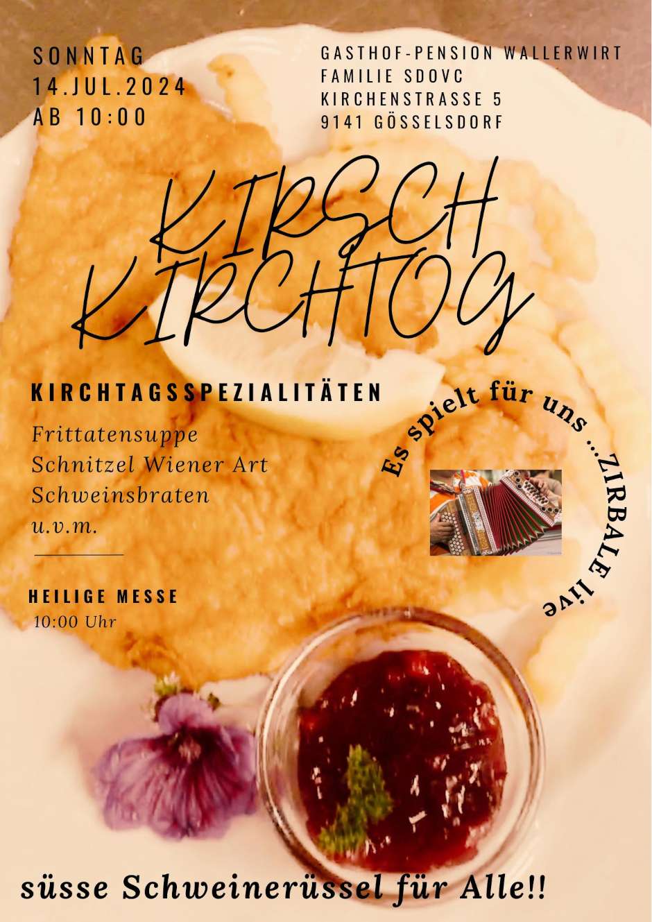 Kirchtag 2024 Flyer